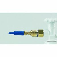 The Party Hire Place - Pmu Helium Tank Regulator Filler Valve for Balloons with Gauge Pkg/1