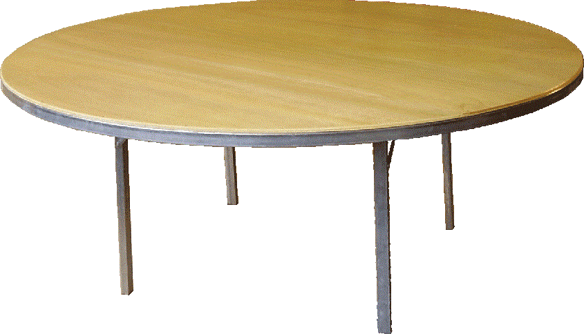 Table Round 1 5m Folding 5, Round Table Hire Brisbane